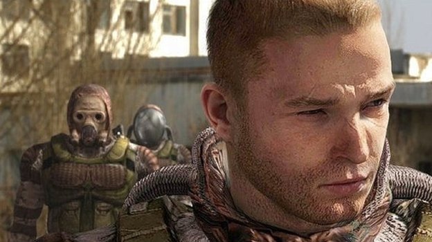 Бродяга в первой части Сталкера.