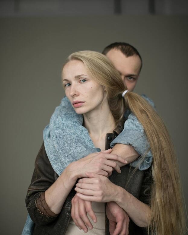 Юра Борисов с женой Анной Шевчук.