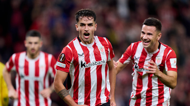 Беньят Прадос и Горка Гурусета («Атлетик»).