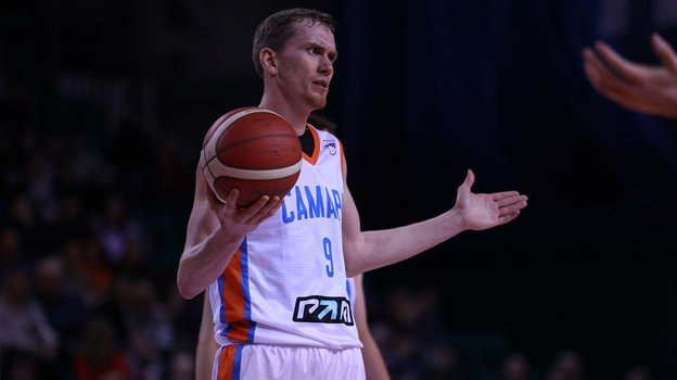 Форвард БК «Самара» и сборной России Илья Платонов. Форвард БК «Самара» и сборной России Илья Платонов