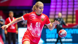 Российская гандболистка Валерия Маслова