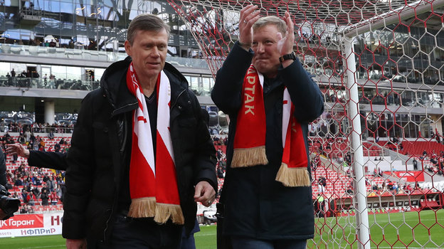 Игорь Ледяхов и Владимир Бесчастных. Ветераны «Спартака» Игорь Ледяхов и Владимир Бесчастных