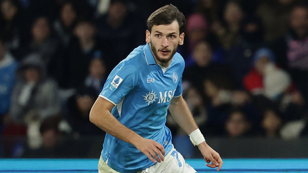 Вингер «Наполи» Хвича Кварацхелия