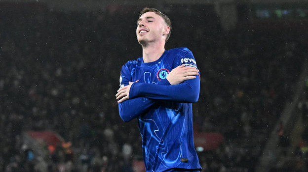 Полузащитник «Челси» Коул Палмер. Полузащитник «Челси» Коул Палмер.