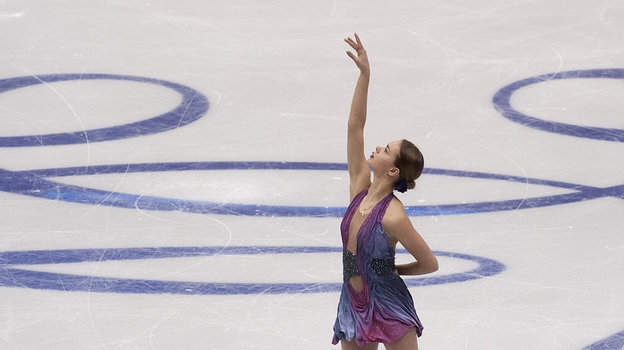 Анна Погорилая. Фигуристка Анна Погорилая