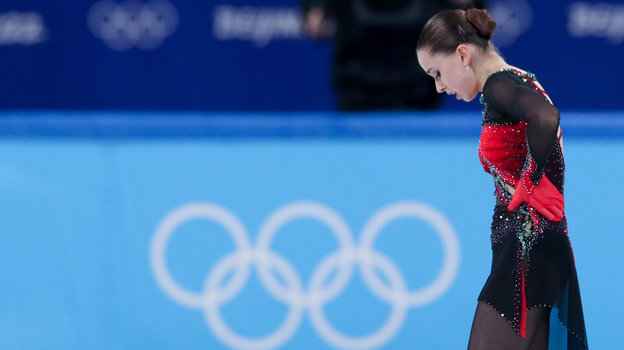 Камила Валиева. Фигуристка Камила Валиева на Олимпиаде в Пекине