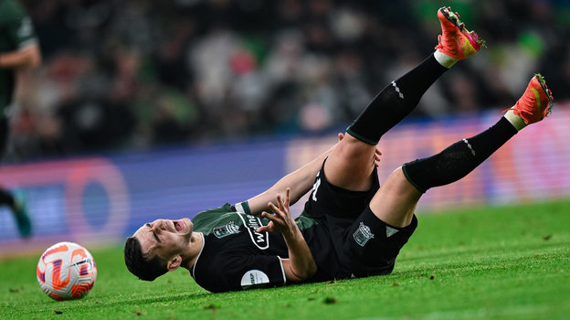 Эдуард Сперцян. Полузащитник «Краснодара» Эдуард Сперцян