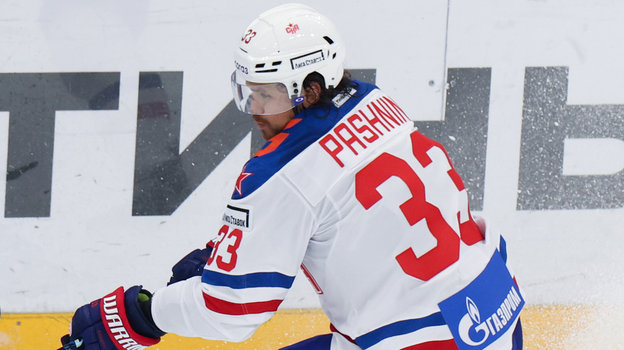 Михаил Пашнин. Хоккеист СКА Михаил Пашнин