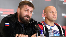 Боец ММА Виталий Минаков и Федор Емельяненко