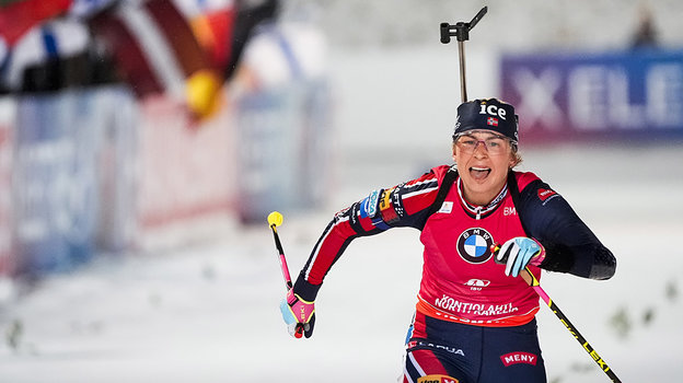 Ингрид Тандревольд. Биатлонистка Ингрид Тандревольд