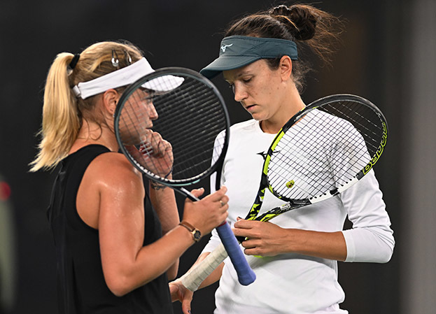 Ирина Хромачева и Анна Данилина. Теннисистки Ирина Хромачева и Анна Данилина