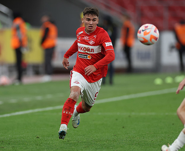 Нападающий «Спартака» Манфред Угальде. Нападающий «Спартака» Манфред Угальде.