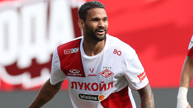 Нападающий «Спартака» Виллиан Жозе.