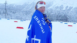 Белорусская биатлонистка Дарья Долидович