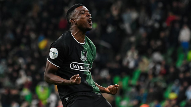 Джон Кордоба. Нападающий «Краснодара» Джон Кордоба