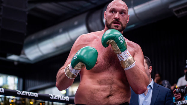 Британский боксер, бывший чемпион мира в тяжелом весе Тайсон Фьюри