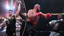 Совершенный левый хук Папина, убойная концовка от Кузьмина