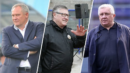 Тренеры  Юрий Красножан, Геннадий Орлов и Сергей Ташуев