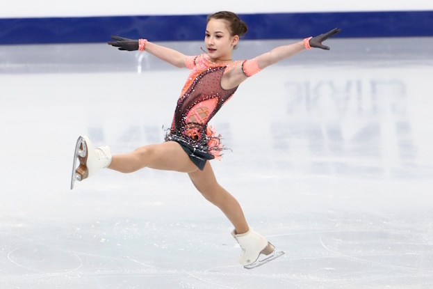 Софья Акатьева. Фигуристка Софья Акатьева