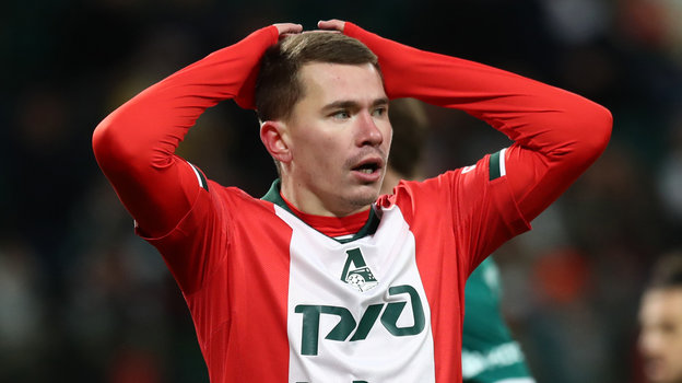Футболист «Локомотива» Дмитрий Воробьев