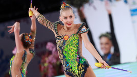 Гимнастка Анастасия Близнюк