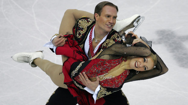 Роман Костомаров и Татьяна Навка на Олимпиаде-2006.