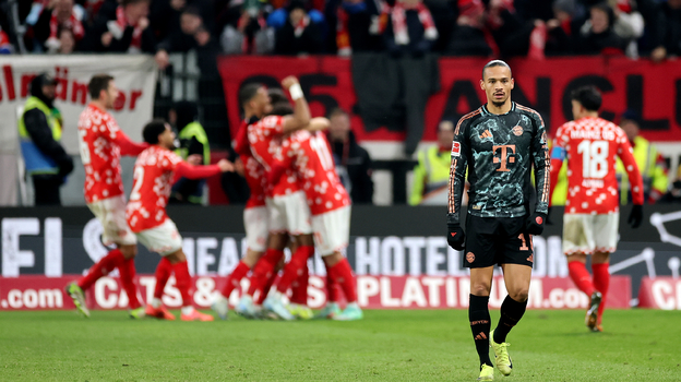 Лерой Сане в матче «Майнц» — «Бавария».