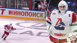 Вратарь «Локомотива»  Алексей Мельничук.