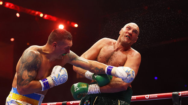 Александр Усик против Тайсона Фьюри. Александр Усик против Тайсона Фьюри.