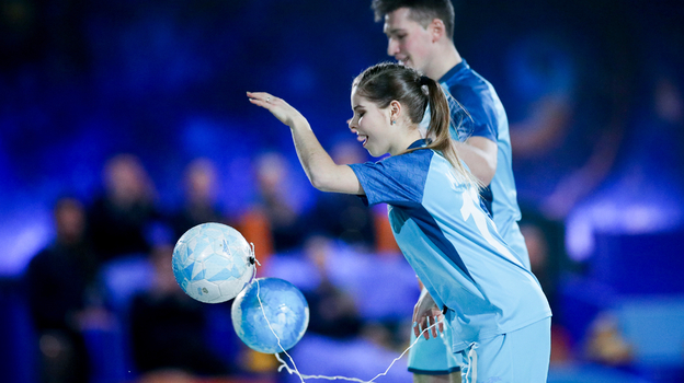 Анастасия Мишина и Александр Галлямов: номер в форме «Зенита». Анастасия Мишина и Александр Галлямов: номер в форме «Зенита» 18 марта 2023 года