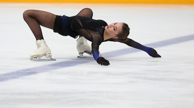 Софья Акатьева. Фигуристка Софья Акатьева. Москва. Центр фигурного катания Этери Тутберидзе.