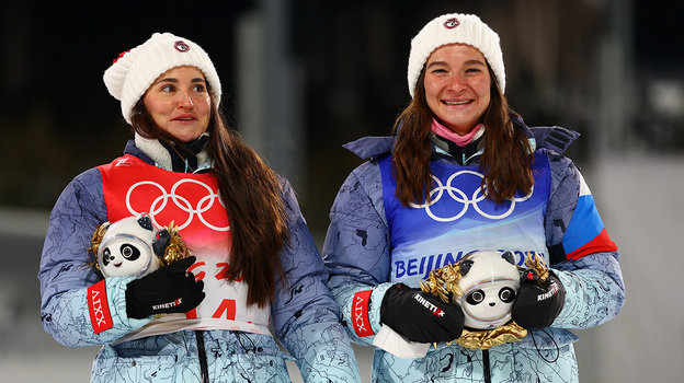 Юлия Ступак и Наталья Терентьева (Непряева). Олимпийские игры. 2022 год. Юлия Ступак и Наталья Терентьева (Непряева). Олимпийские игры. 2022 год.