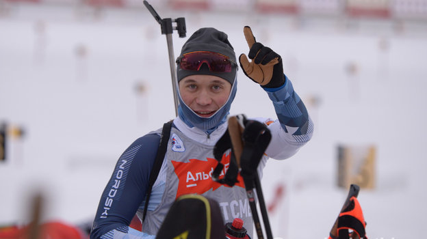 Даниил Серохвостов. Биатлонист Даниил Серохвостов.