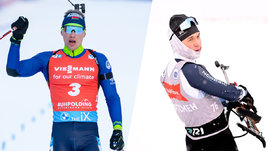 Биатлонисты Антон Смольский и Даниил Серохвостов