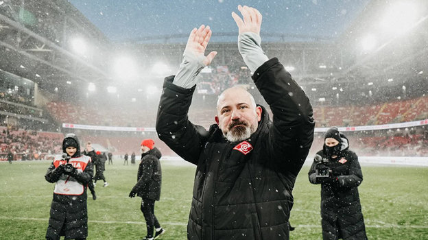 Главный тренер «Спартака» Деян Станкович. Главный тренер «Спартака» Деян Станкович.