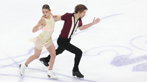 Ирина Хавронина и Девид Нарижный.