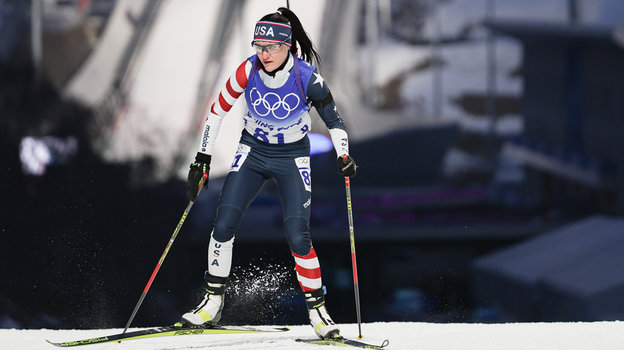 Джоан Рид. Биатлонистка Джоан Рид