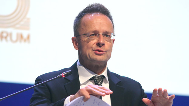 Петер Сийярто. Министр иностранных дел Венгрии Петер Сийярто