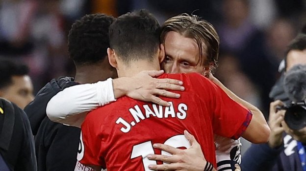 Хесус Навас и Лука Модрич.
