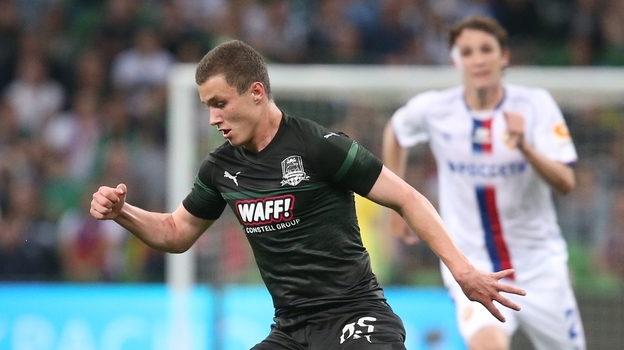 Иван Игнатьев в «Краснодаре» в 2019 году.