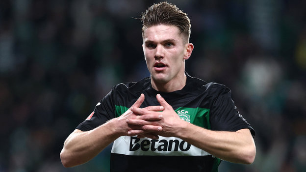 Виктор Дьокереш. Нападающий «Спортинга» Виктор Дьокереш