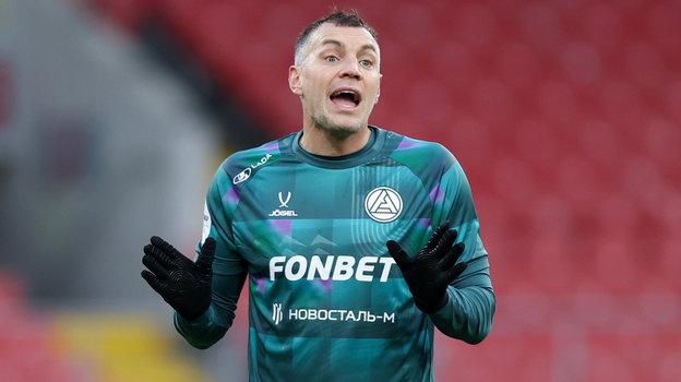 Артем Дзюба. Нападающий «Акрона» Артем Дзюба