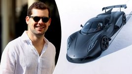 Автогонщик Харрисон Ньюи и суперкар Rossa