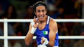 Боксерша Иман Хелиф на Олимпиаде в Париже