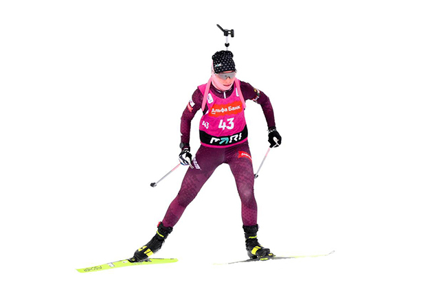 Кира Дюжева. Биатлонистка Кира Дюжева