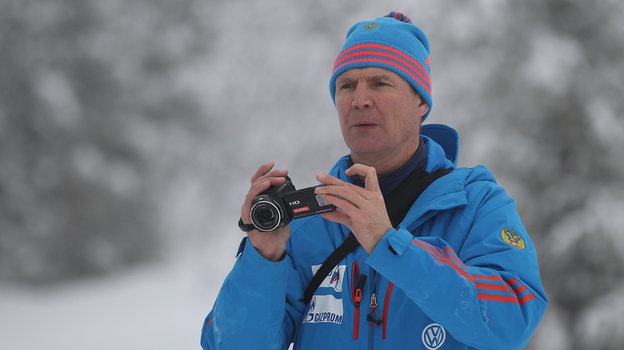 Андрей Падин. Тренер сборной России по биатлону Андрей Падин