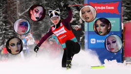 Биатлонистка Кира Дюжева