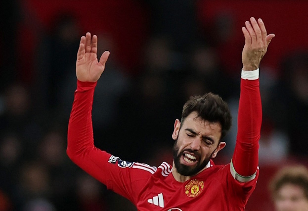 Полузащитник «Манчестер Юнайтед» Бруну Фернандеш.