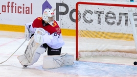 В системе «Авангарда» растет новый крутой вратарь. Он лидирует в OLIMPBET МХЛ по «сухарям»