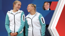 Теннисистки Мирра Андреева и Диана Шнайдер на Олимпиаде-2024 в Париже